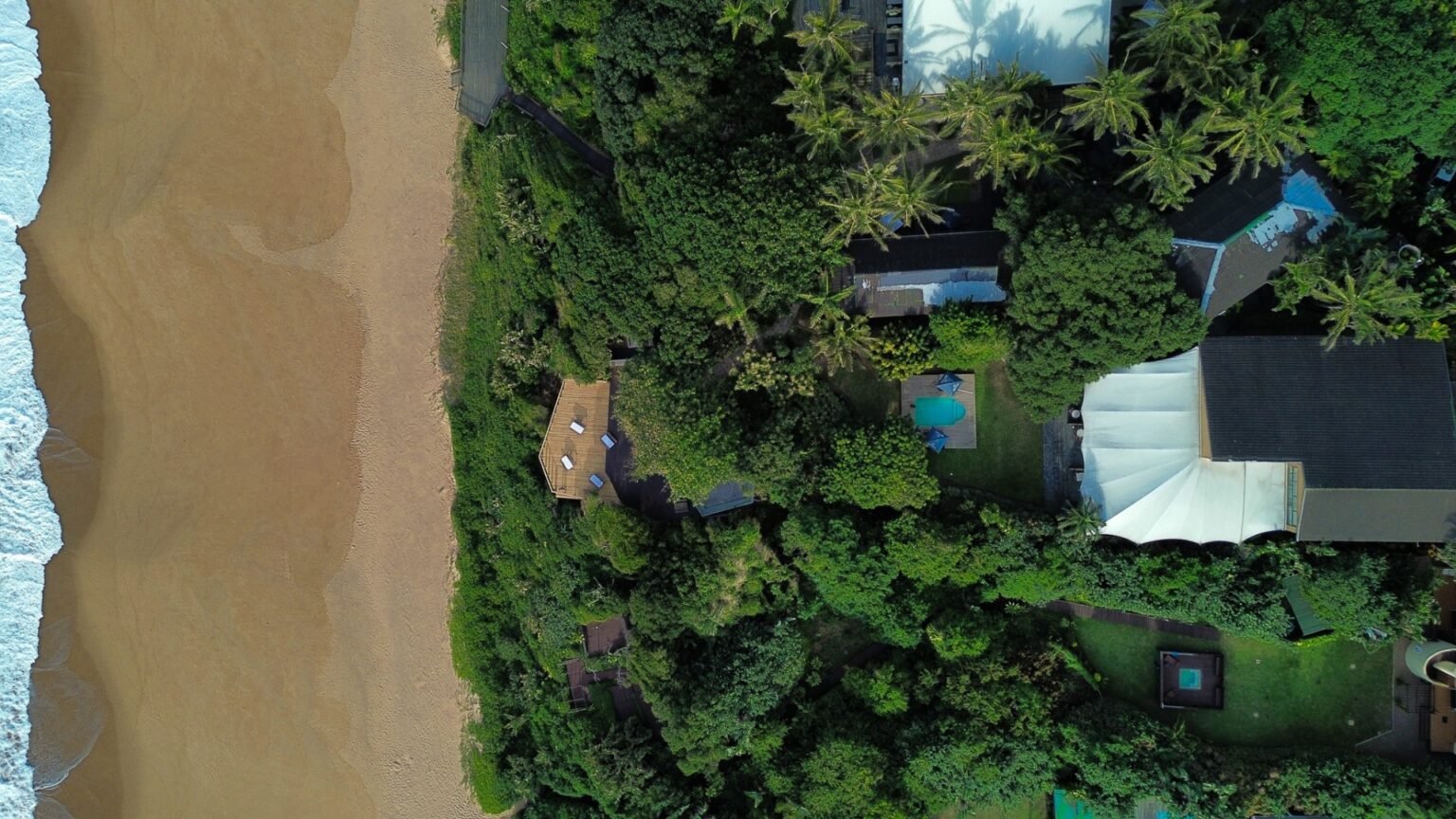 Palm Dune Beach Lodge wedding venue